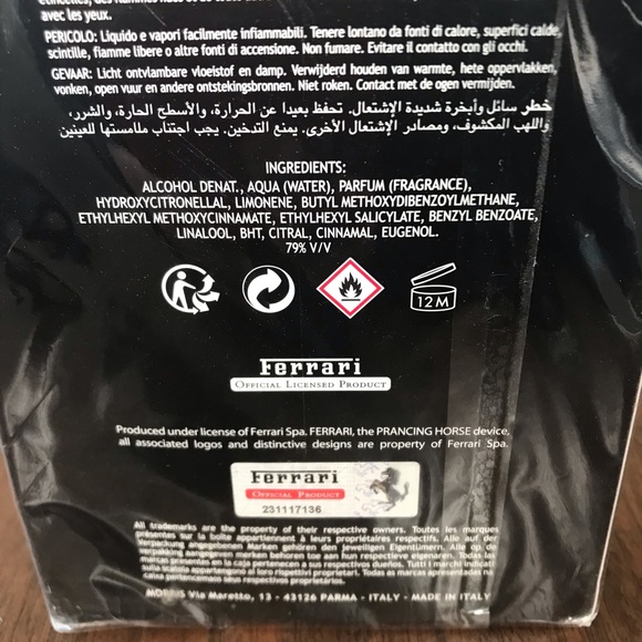 Scuderia Ferrari iPhone 6/6s case, fragrance, NWT - Picture 3 of 4